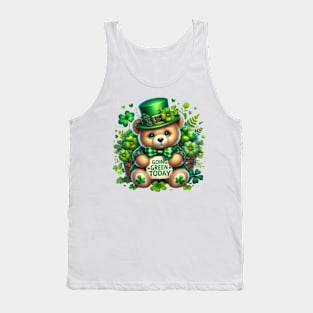 St Patricks Day Teddy Bear Tank Top